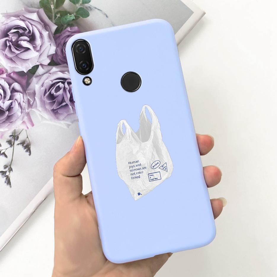 For Huawei Nova 3i Case INE-LX1 Cute Astronauts Cover Soft Silicone Phone Case For Huawei P Smart Plus 2018 Nova3i Fundas Bumper