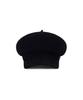 Bajal Va Studded Wool Combo Newsboy Cap Black