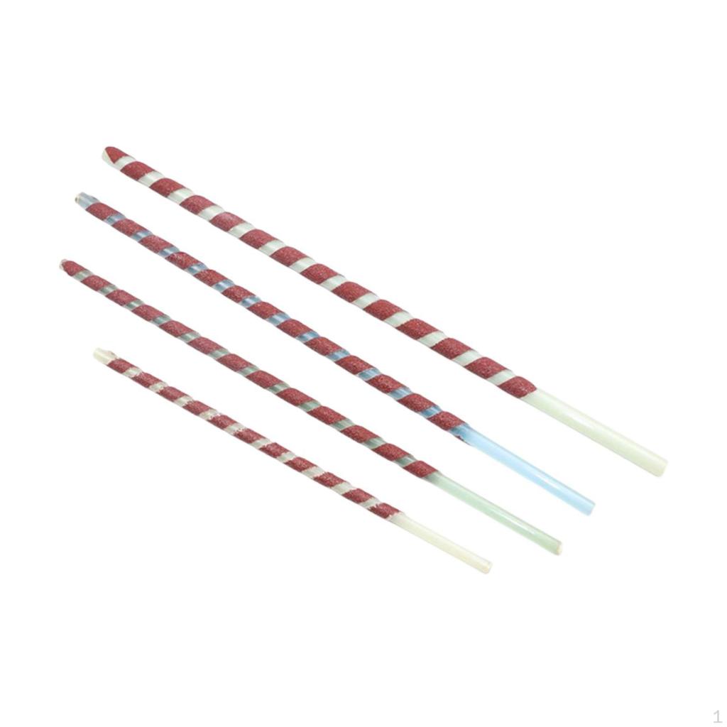 4 Pieces DIY Fishing Rod Building Tools 8mm 9mm 10mm 12mm Lightweight Portable Professional Hand