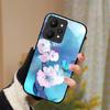 Luxus Gehärtetes Glas Hülle Für Realme 15 5G RMX5106 RMX5105 Handyhülle Vollständig Schützend Stoßfest Hülle Fundas Cartoon Capa