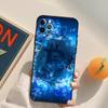 Applicable To Apple Iphone15Plus Mobile Phone Case, Bitcoin Btc Mobile Phone Case, Painted And Anti-Drop Huawei Three