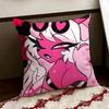 Anime HHelluva BBossS Cushion Cover Reversible Soft Durable Pillow Cover Home  Car MultiScene Use for Daily Comfort