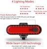 Bike Taillight USB Rechargeable LED Bicycle Lighting Waterproof Cycling Flashing Safety Warning Lamp Bicycle Lantern Accessories