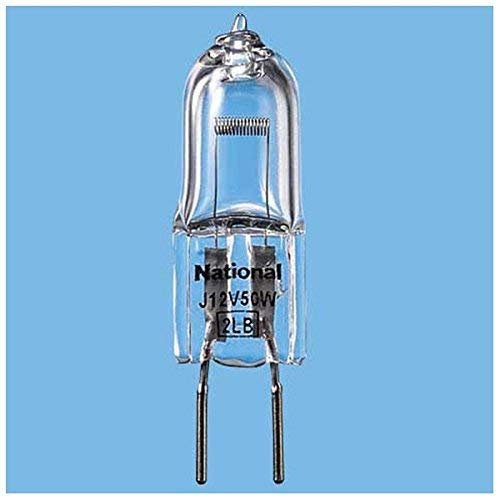 

Panasonic halogen lamp 12V 50W type G6.35 cap clea