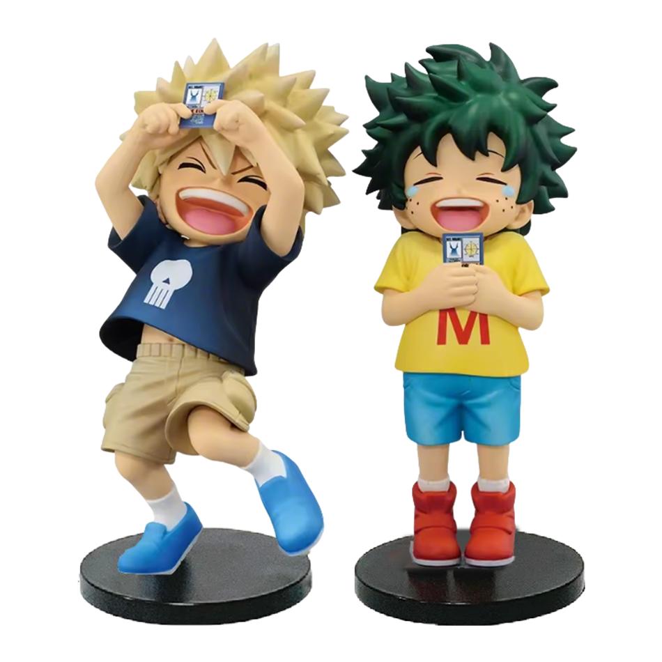 Original My Hero Academia Lzuku Midoriya Katsuki Bakugo Figure Anime Model Toy Childhood Decoration Doll Birthday Gift