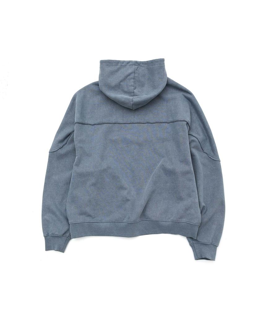 Half-Zip Hoodie_Blue
