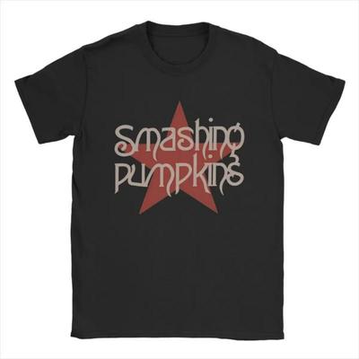 Smashing Pumpkins T-särk Meestele 100% Vintage T-särk Ümmarguse kaelusega T-särk Lühikeste varrukatega Topid Kingiidee