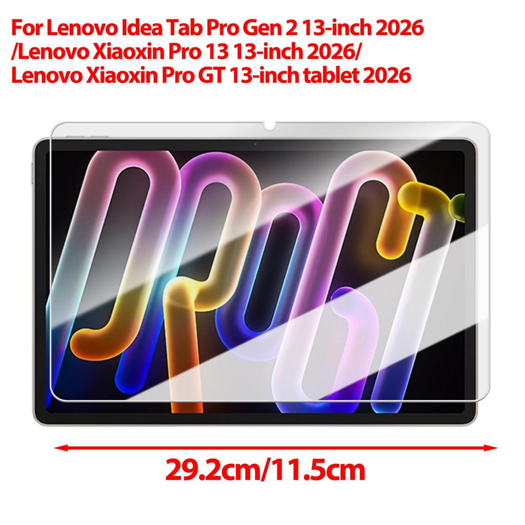 Tempered Glass Screen Protectors for Lenovo Idea Tab Pro Gen 2/Xiaoxin Pad Pro 13/Xiaoxin Pad Pro GT 13” 2026 Protective Films