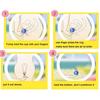 3Colors 2Sizes Reusable Silicone Female Leakproof Menstrual Cup Menstruation Health Care Tool