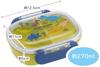 Skater Small Lunch Single Domed Design with Dinosaur Picture Made In Kids' Box, Tier, 270ml, Book, Antibacterial, Japan, QAF1AG-A