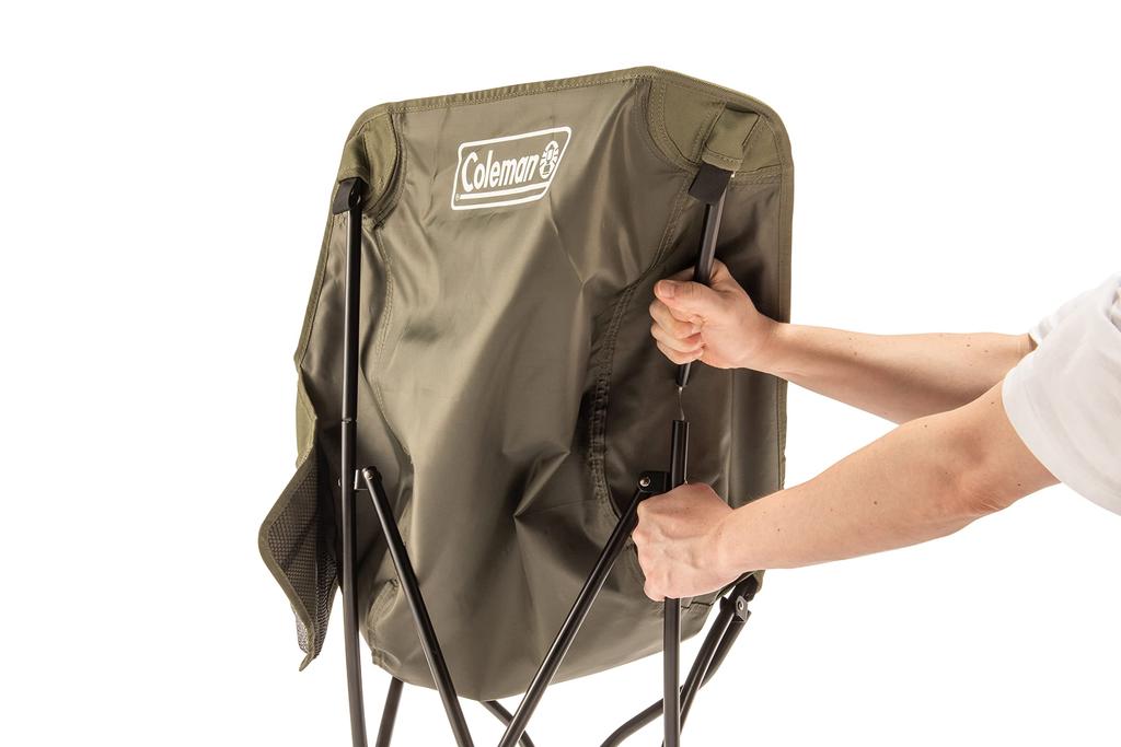 COLEMAN Chair Healing Chair Next Folding Compact Storage Polyester Olive