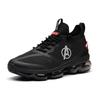 Anta Marvel X  Avengers Seed Nylon Air Cushion Non-Slip Wear-Resistant Low-Top Running Shoes Men Sneaker Black 91925503-8