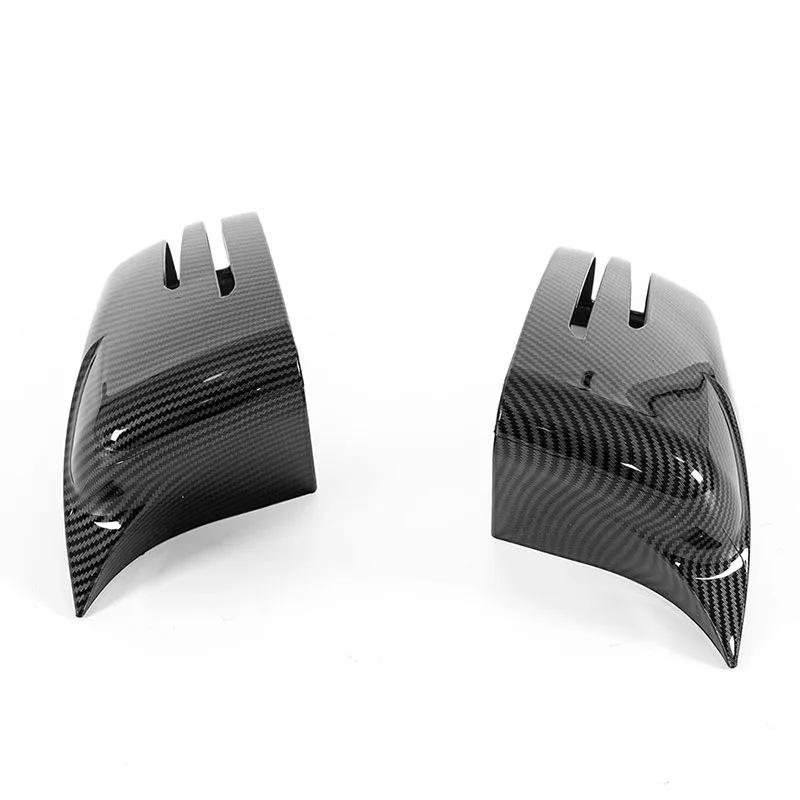 Glänzend schwarze Stierhorn-Rückspiegelabdeckung für 2007-2014 Mercedes C-Klasse W204/W176/W212.