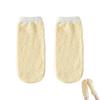 Damen Winter Schlafsocken Warme Kuschelige Schlafenszeit Socken Lockere Passform Flauschige Socken mit Elastischen Bündchen zum Entspannen zu Hause Nachtschlafen