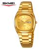 SKMEI Elegant Women Wristwatch Waterproof Luminous Calendar Ladies Watch Square Stainless Steel Quartz Women's Watches