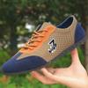 Fashion 2024 Spring and Autumn New Men's Lace Up Sports Trend Flat Heel Anti slip Durable Canvas Casual Breathable Low Top Men's Shoes