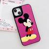 3D Silicone Mickey Mouse Phone Case for Apple 15 Pro Max, 11, 12 Pro