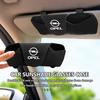 Estojo para Óculos de Carro Clipe de Camurça para Pala de Sol Porta-Cartão Magnético para Bilhetes Para Astra H G J Insignia Corsa Zafira Meriva Mokka