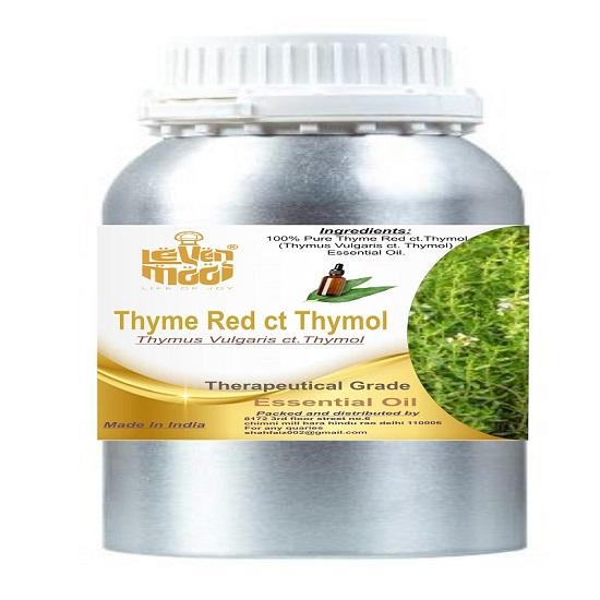 Levenmooi Thyme Red ct. Linalool (Thymus vulgaris) Pure & Natural Therapeutic Grade Essential Oil Glass