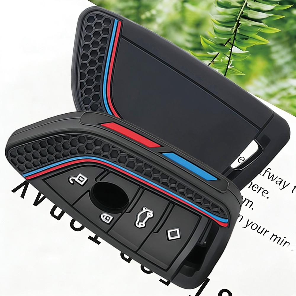 Silicone Car Key Case Cover Shell Fob For Bmw F30 F31 F32 F34 F20 F21 F07 F10 1 3 5 7 Series X1 X3 G01 X4 G02 X5 F15 F16 M3 M4