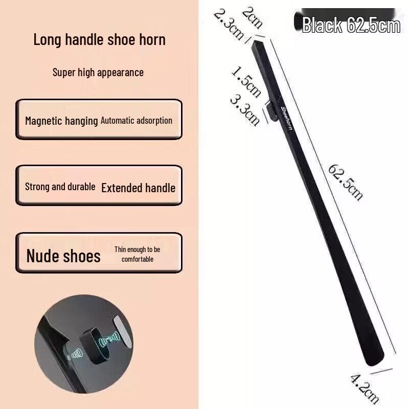 LIEI Long-Handled Magnetic Shoehorn