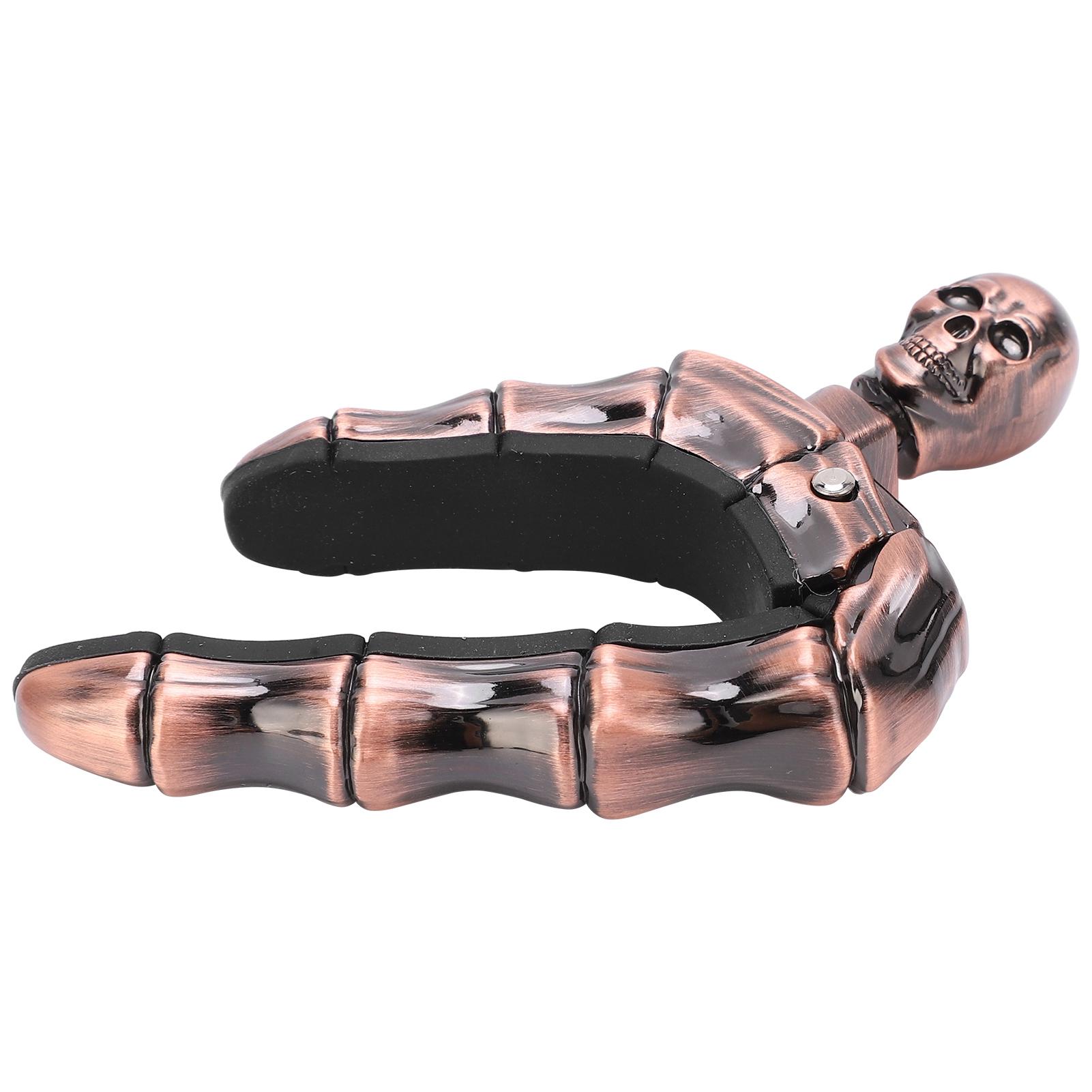 Capo pentru chitară Ballad Aliaj de zinc Silicon Diacritice Craniu Accesorii Instrumente MuzicaleAur black