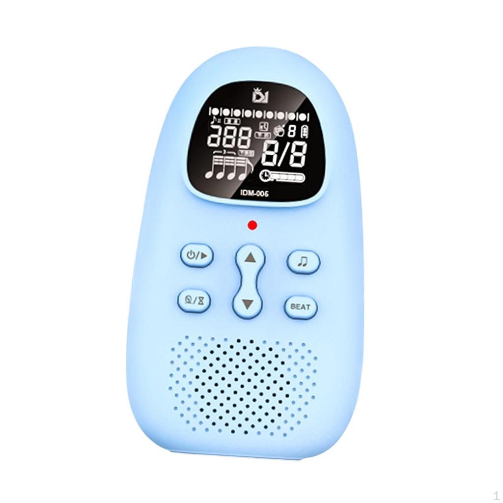 Electric Metronome Mini Volume Adjustable Human Voice for Violin Piano