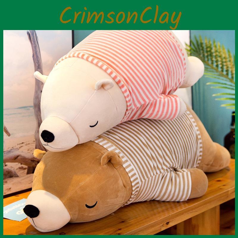 Cartoon Polar Bear Plush Toy Oversized Stuffed Animal Girls Kids Gift Birthday