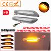 Dynamic LED Turn Signal Light Side Marker for BMW E60 E61 E90 E91 E87 E81 E83 E84 E88 E92 E93 E82 E46 1 3 5 Series X1 X3 2004