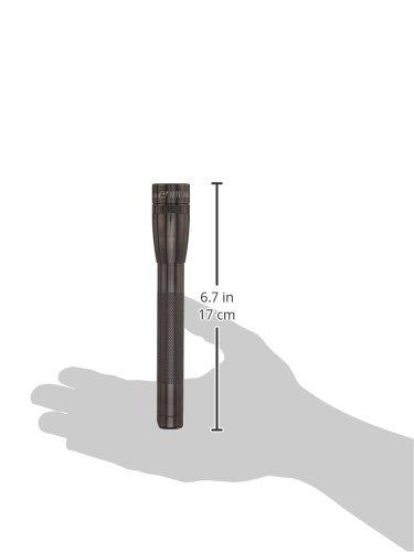 MAG-LITE Mini Mag 3W LED Light, 2 AA Battery, Black, SP2201H