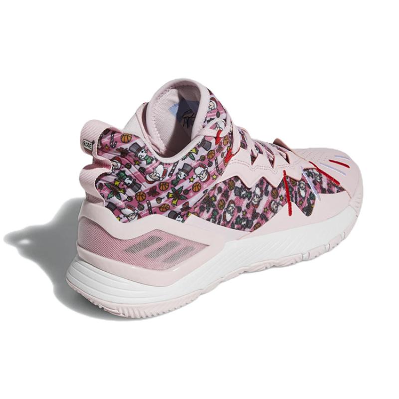 Adidas D Rose Son Of Chi Christmas Clear Pink Sneakers GW3839