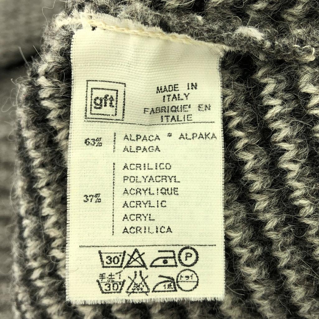 Valentino Garavani 90s Made in Italy Old Geometry Long sleeve knit Men's Used