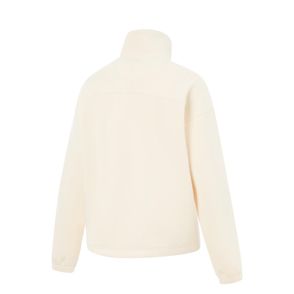 Li Ning Fitness Series Enfärgad Mjuk Andningsbar Mångsidig Lös Sweatshirt Dam Sweatshirt AWDVC28-9