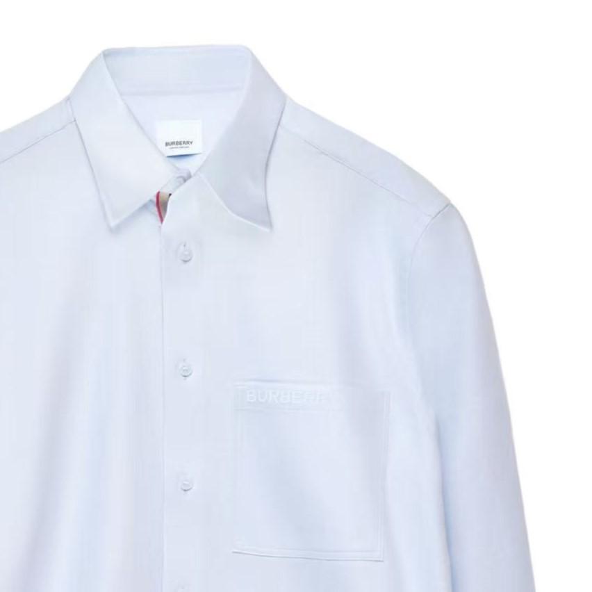 Burberry Shirt Men's Light Blue 80842861