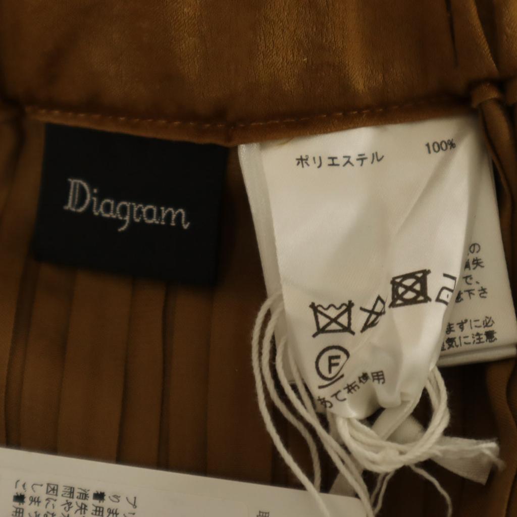 Unbenutzt Diagram Plissee Schlaghose 2 Kamel Damen Gebraucht