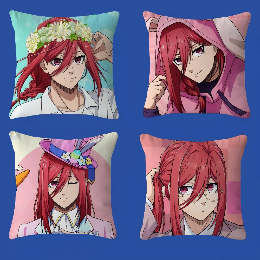 C-ChigiriS H-Hyoma Pillow Anime Pillow Sofa Bed Head Pillow Cover Cushion Cover 45x45 Cm Fashion
