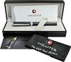 Sheaffer Fountain F Fine Carbon Fiber Officially Imported ITS9234PN-F Dual-Use Pen, Nib, Black,