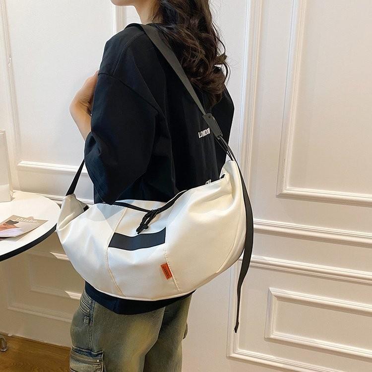 Casual Chic Nylon Small Bag For Women Stylish Shoulder Crossbody Purse 2024 Fashionable Design
