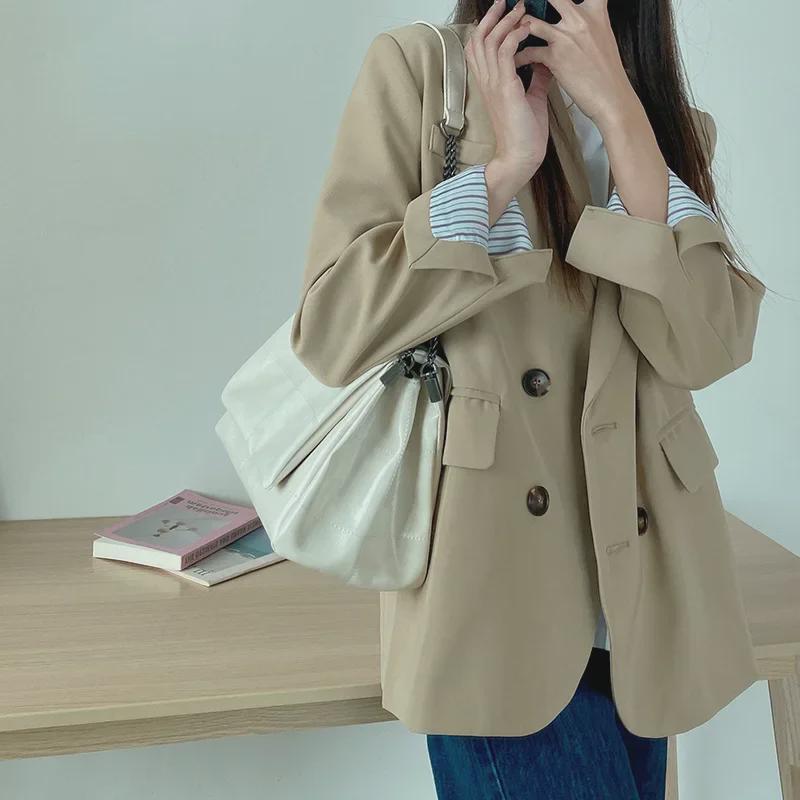 Geantă Tote cu Lanț de Modă de Lux pentru Femei - Geantă de Umăr de Mare Capacitate pentru Toamna/Iarna 2025