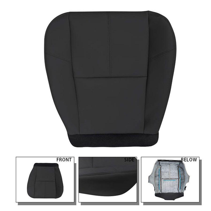1 Pcs Car Driver Side Bottom Seat Cover For Chevrolet Silverado 1500 2500/3500HD
