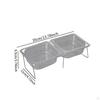 Acrylic Dog Feeding Bowl with Tilted Design 15 Degree Slant Stable Base Neck Support Stand Included