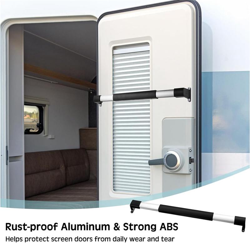 Wohnmobil Fliegengittertür Griff Haltegriff, Verstellbar Von 21-5/8 Bis 28-5/8 Zoll Wohnmobil Fliegengittertür Griff, Wohnmobil Fliegengittertür 2Stk-A87Q