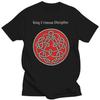 Heren Kleding Oversized Grafische T-shirts2024 King Crimson Heren Discipline Zwart T-shirt Zwart Harajuku Oversized Grafisch Zomer