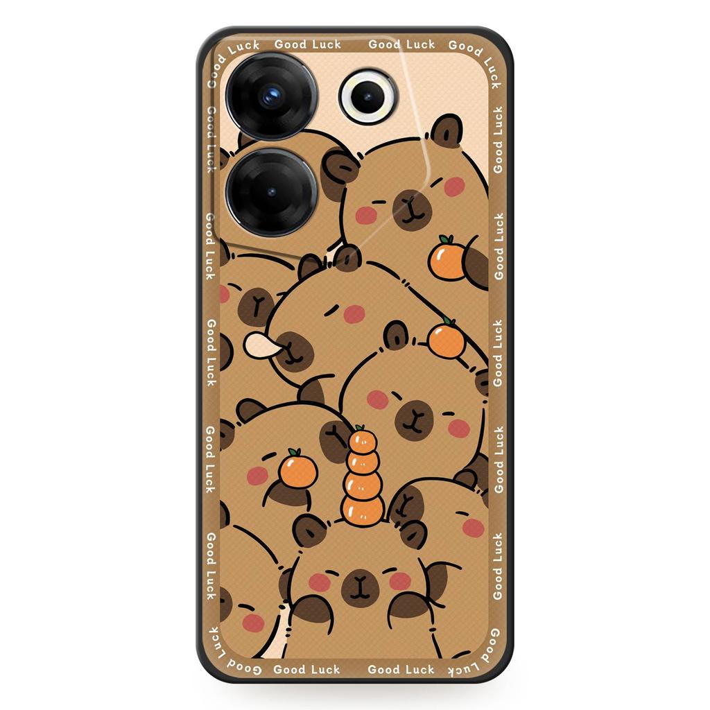 TPU Shockproof Phone Case For Tecno Camon20 Pro 5G/CK8n Silicone Fashion Design Dirt-resistant Anti-knock Graffiti Cute