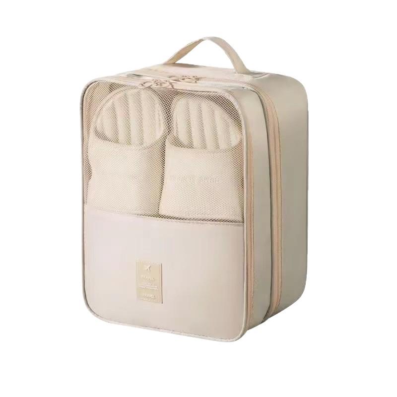 Portable Waterproof Shoe Storage Bag, Large Capacity with Suitcase Attachment, Dustproof New Style.