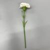 Short Stem Carnation Artificial Silk Flower Bouquet - Hand-Feel Moisturizing Floral Decor for Living Room Tabletop Arrangements