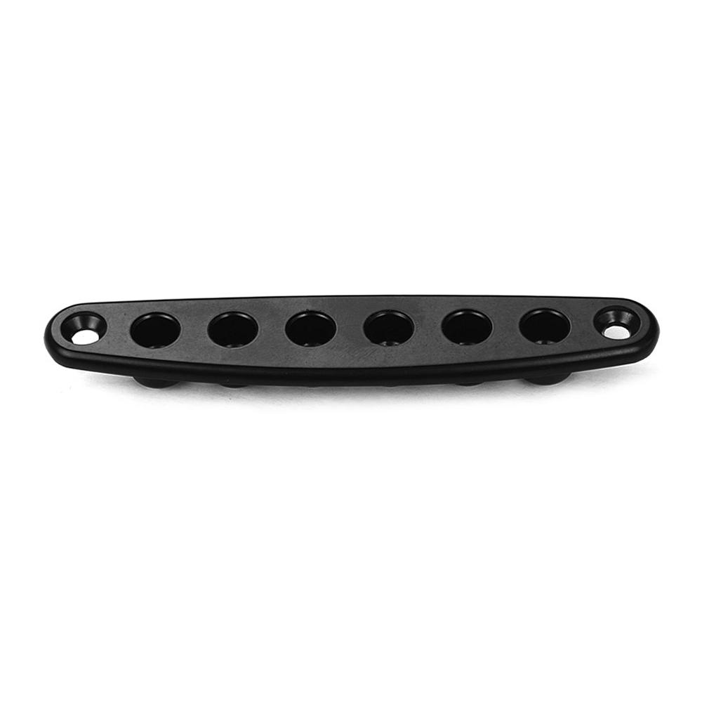 Electric Guitar Parts Metal Bridge String Through Body Ferrules Bushing Plate for Guitar Replacement