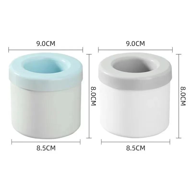 Kreativ Mode Silikon Iskubform Rund Ishink Sommar Hemlagad DIY Kylskåp Frys Ismaskin Kreativ Form Barutrustning