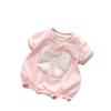 Baby Girl Summer Bow Print Romper - Cute & Comfortable