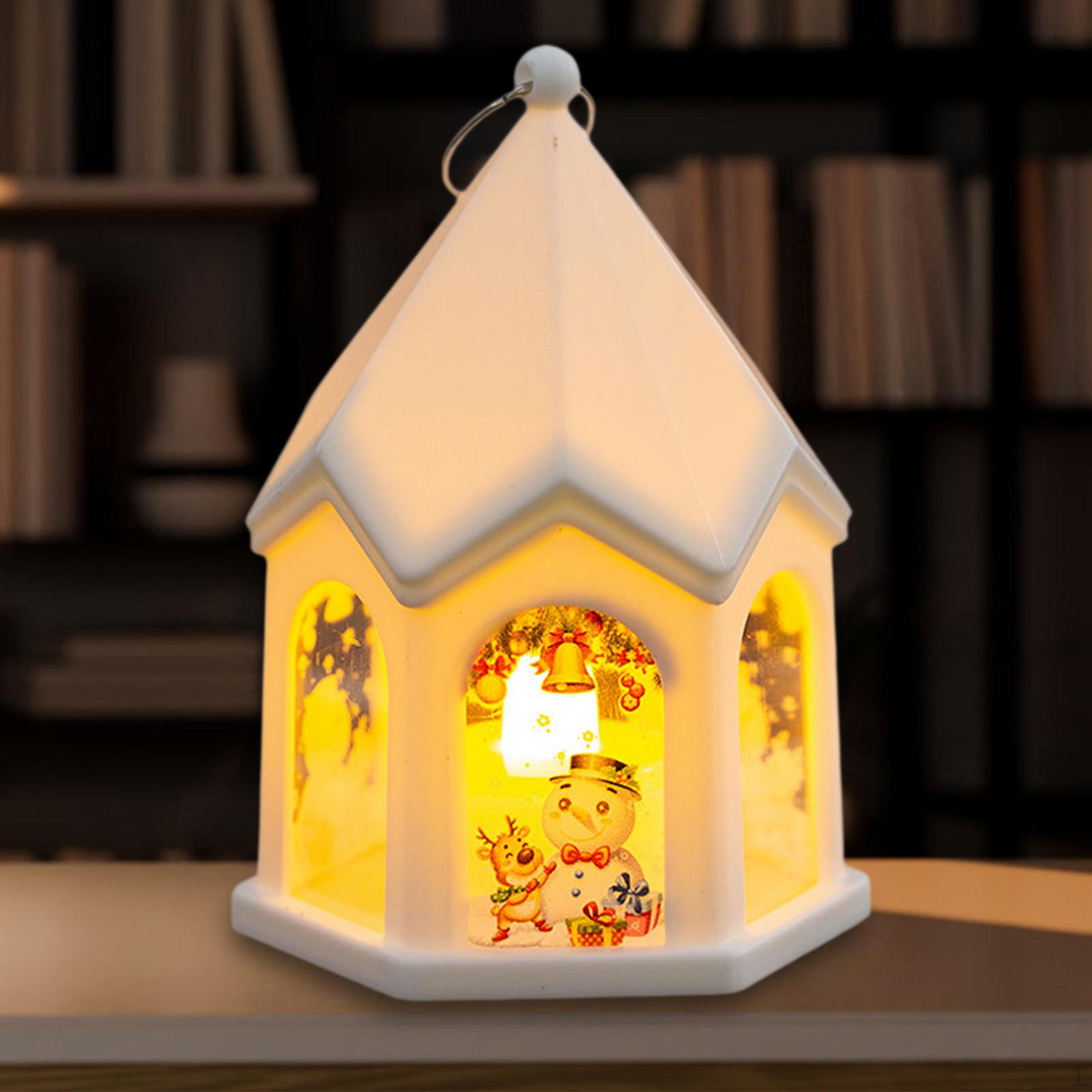 

Рождественская ночная световая статуэтка для украшения рабочего стола, праздничные креативные украшения, скульптура, маленькая